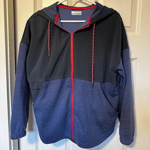 Columbia Hooded Full Zip Up Jacket Size M - Picture 1 of 4